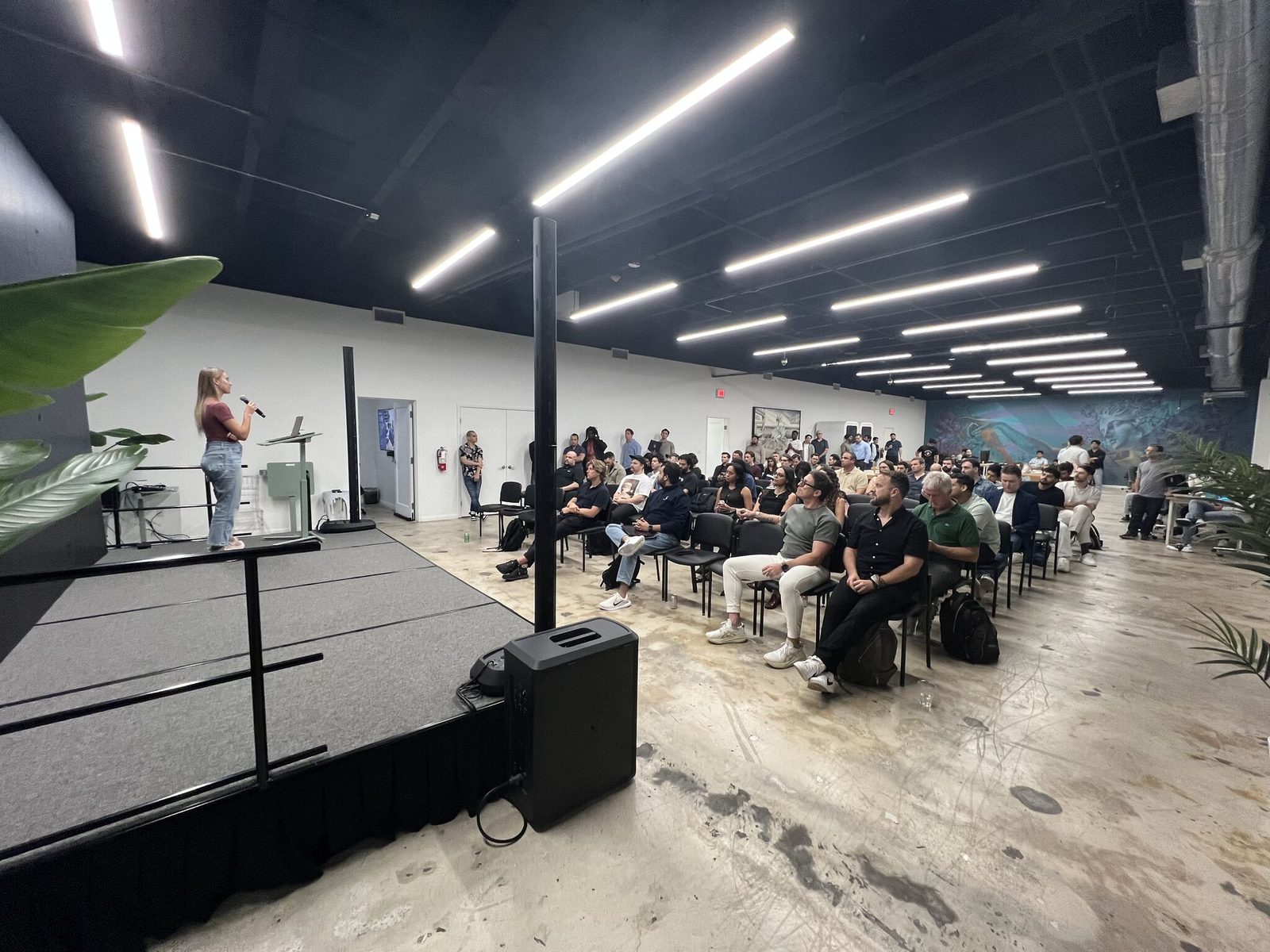 Full house at the first Cursor Miami Meetup, The LAB Miami